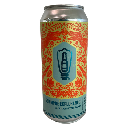 Bottle Logic Brewing Siempre Explorando Mexican-Style Lager 4pk 16oz