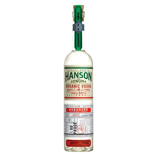 Hanson Organic Habanero Vodka 750ml