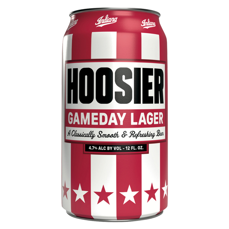 Upland Hoosier Gameday Lager 12pk 12oz Cans 4.7% ABV