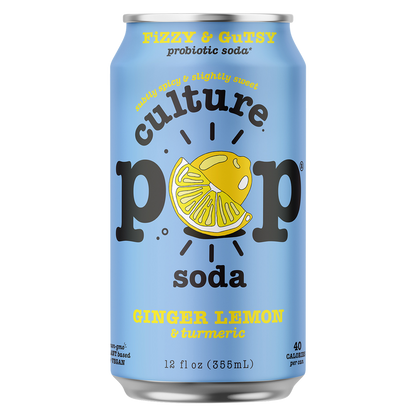 Culture Pop Ginger Lemon 12oz