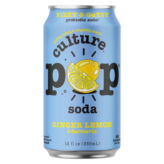 Culture Pop Ginger Lemon 12oz