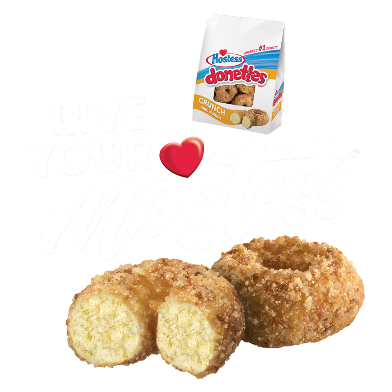 Hostess Crunch Mini Donettes Bag, 9.5oz