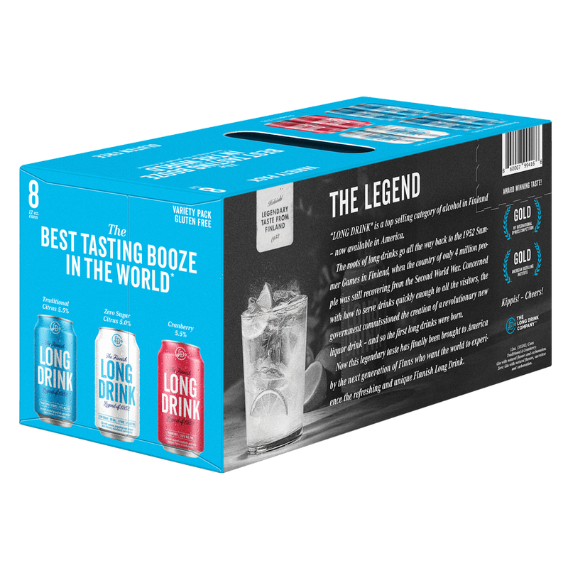 Long Drink Red White and Blue Variety Pack 8pk 12oz cans
