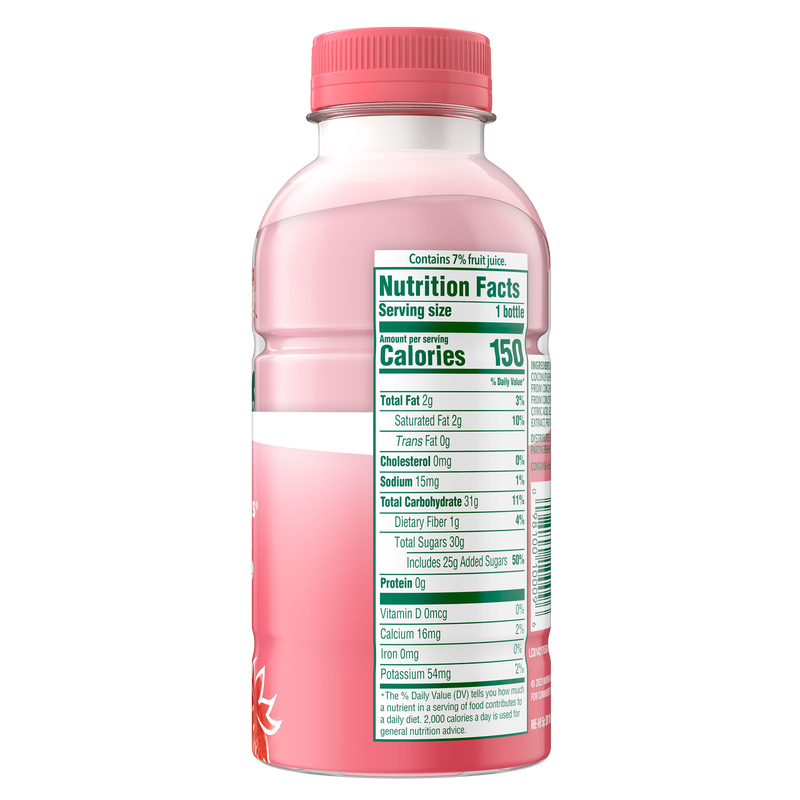 Starbucks Coffee Drink Pink Drink Strawberry 14oz Btl