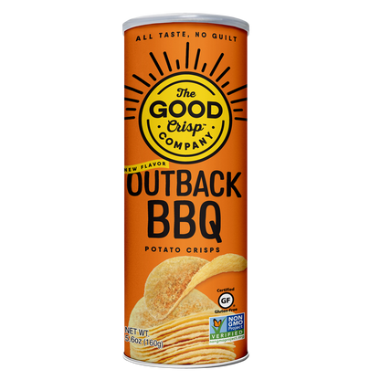 The Good Crisp Company Outback BBQ Potato Crisps 5.6oz
