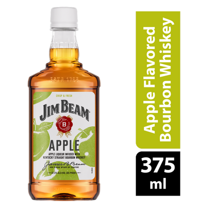 Jim Beam Apple Liqueur with Kentucky Straight Bourbon Whiskey 375ml PET