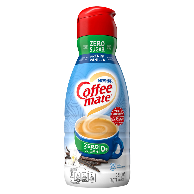 Coffee Mate French Vanilla Sugar Free 32oz Btl