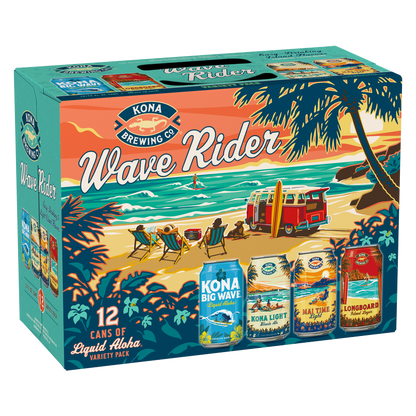 Kona Wave Rider Variety Pack 12pk 12oz Can