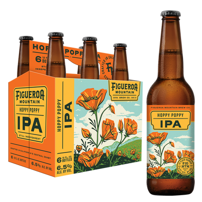 Figueroa Mountain Hoppy Poppy IPA 6pk 12oz Btl
