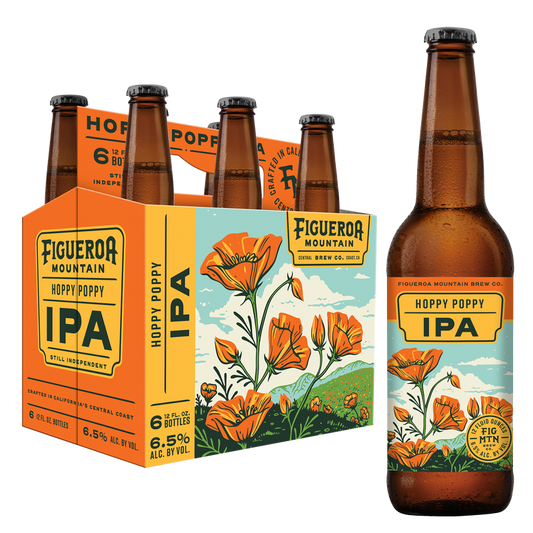Figueroa Mountain Hoppy Poppy IPA 6pk 12oz Btl