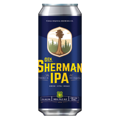 Tioga-Sequoia Brewing General Sherman IPA 4pk 16oz Can