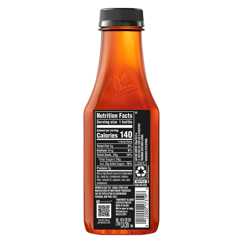 Pure Leaf Sweet Tea 16.9oz Bottle
