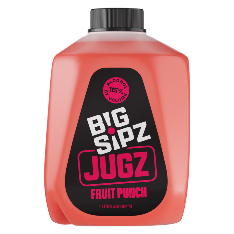 Big Sipz Jugz Fruit Punch 1L 16% ABV