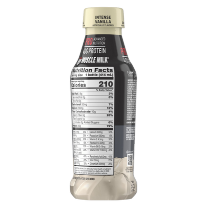 Muscle Milk Intense Vanilla Protein Shake 14oz Btl