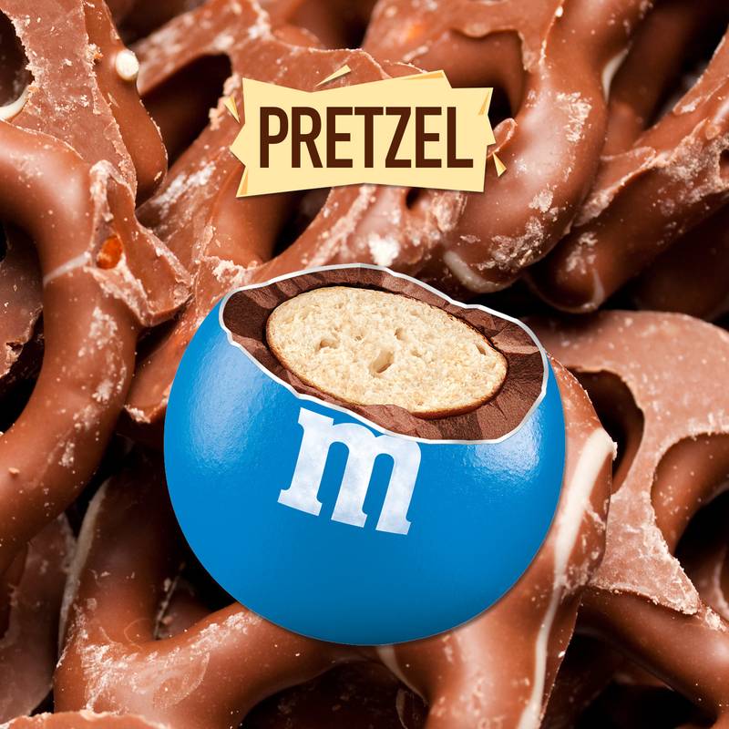 M&M's Pretzel Milk Chocolate Candies Share Size 2.83oz