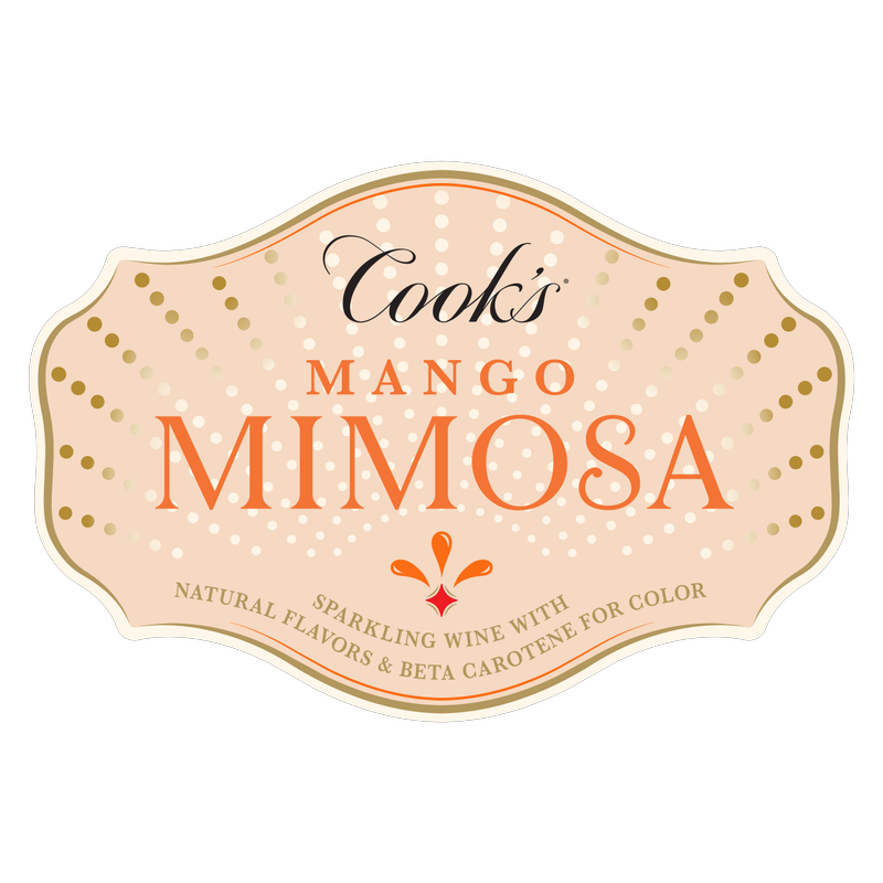 Cook's Mango Mimosa Sparkling Wine 750ml 10% ABV