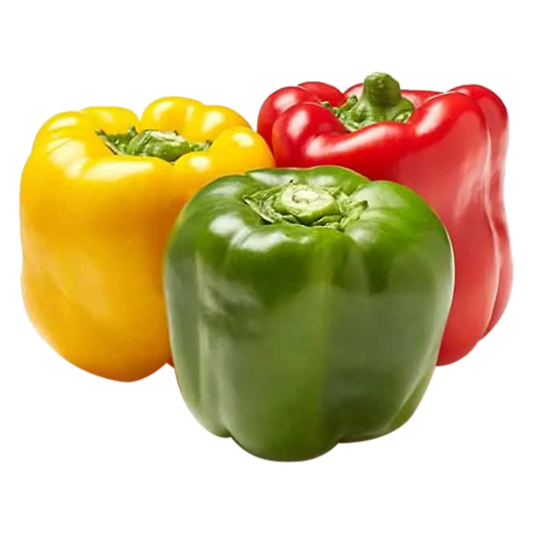 Tri-Color Bell Peppers - 3ct