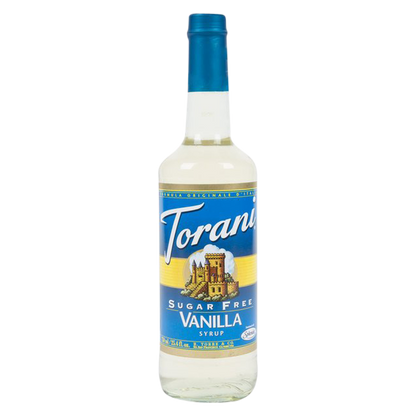Torani Sugar Free Vanilla Syrup 750mL Btl