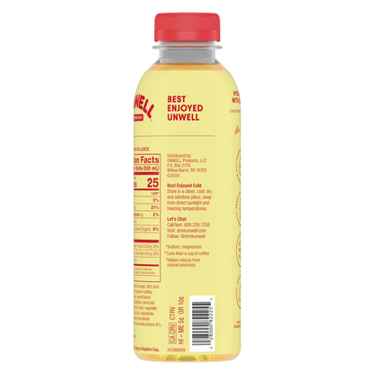 Unwell Mango Citrus Hydration Drink 16.9oz Btl
