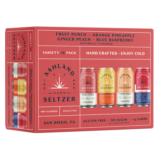 Ashland Hard Seltzer Specialty Variety Pack 12pk 12oz Cans
