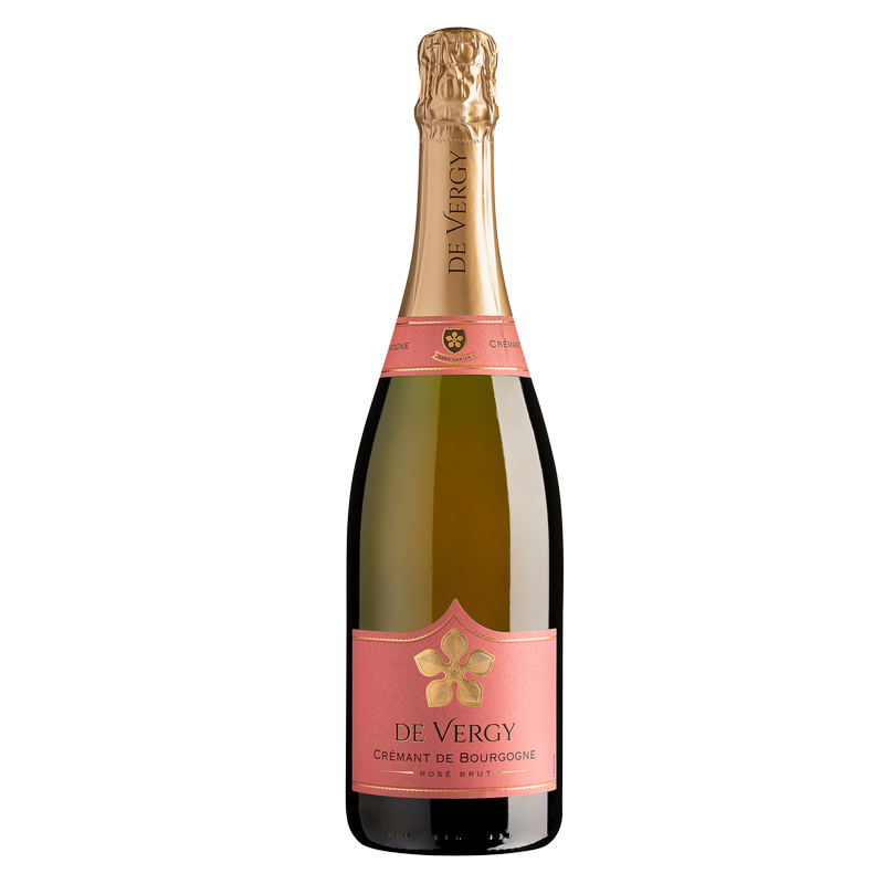 De Vergy Cremant De Bourgogne Brut Rose 750ml