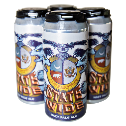 4 Hands State Wide Hazy Pale Ale 4pk 16oz 5.5% ABV