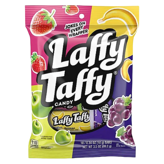 Laffy Taffy Mini Bar Assorted Bag, 3.5oz