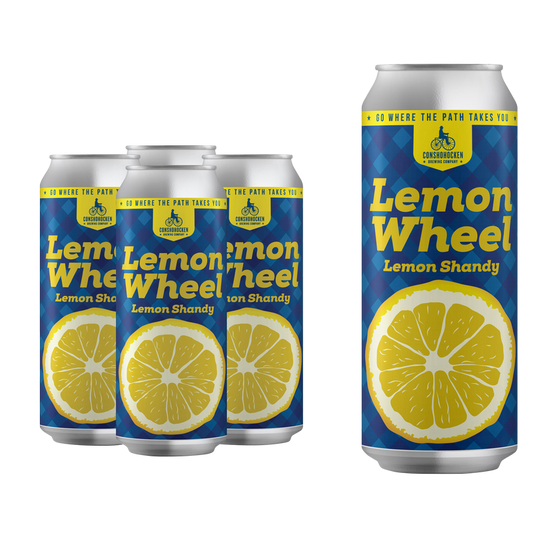 Conshohocken Lemon Wheel Lemon Shandy 4pk 16oz Can 5% ABV