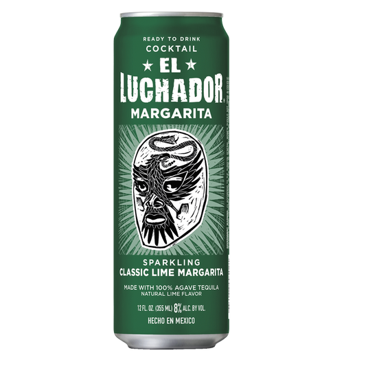 El Luchador Lime Margarita 355ml Can 8% ABV