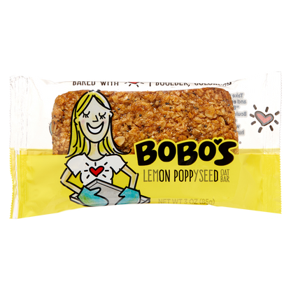 Bobo's Lemon Poppyseed Oat Bar 3oz
