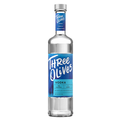 Three Olives Vodka Original 750ml (80 Proof)