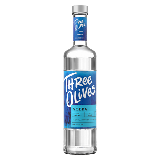 Three Olives Vodka Original 750ml (80 Proof)