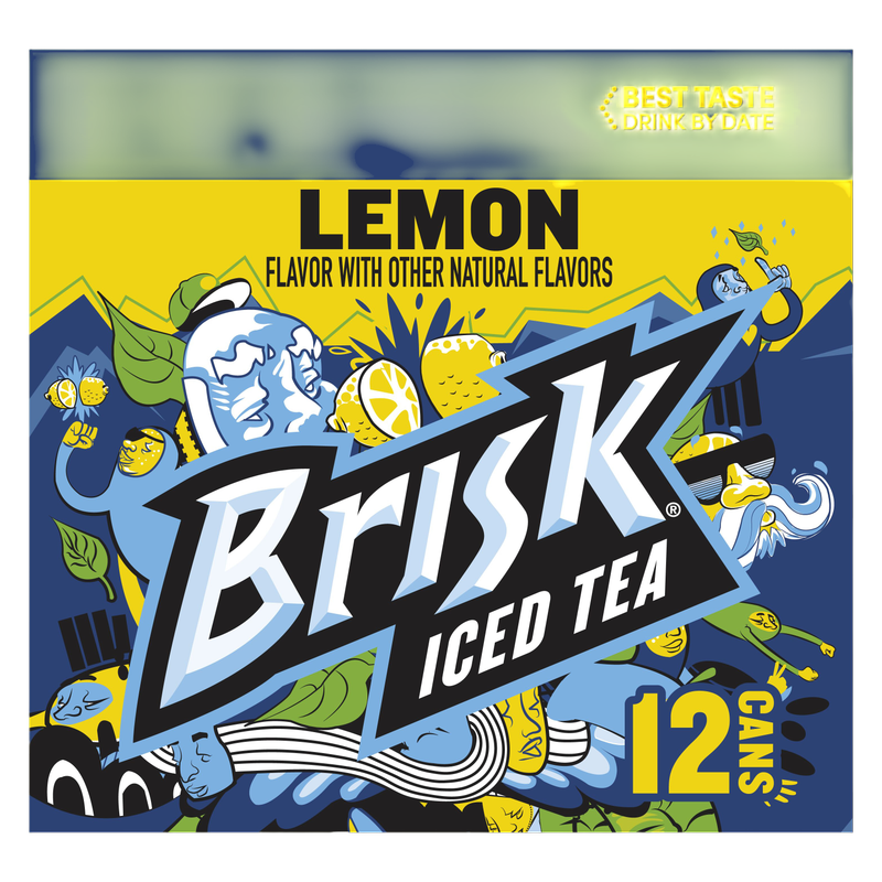 Brisk Iced Tea Lemon 12pk 12oz Btl