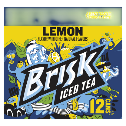Brisk Iced Tea Lemon 12pk 12oz Btl