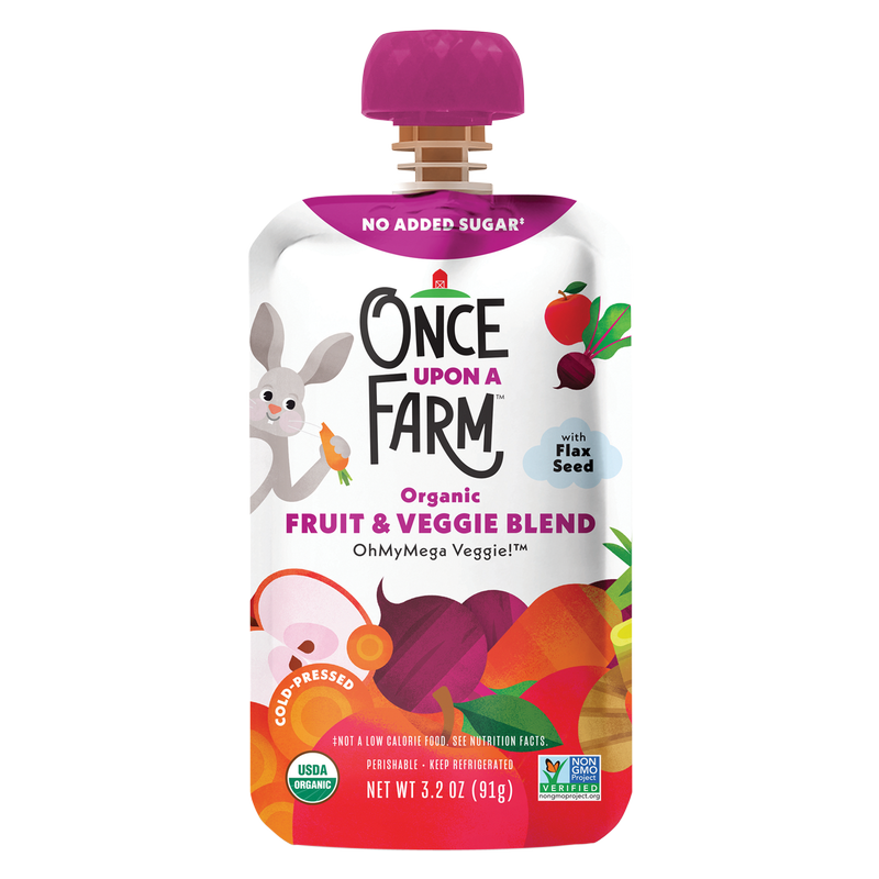 Once Upon a Farm Fruit and Veggie Blend 3.2oz