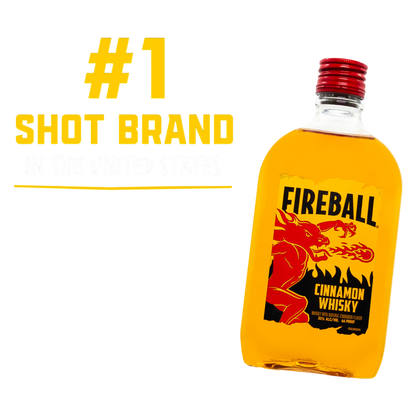 Fireball Hot Cinnamon Blended Whisky 375ml (66 Proof)