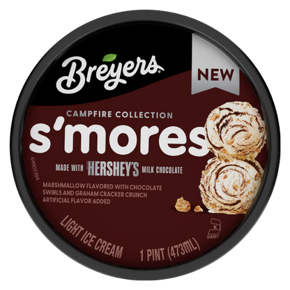 Breyers Campfire Collection S'mores Pint