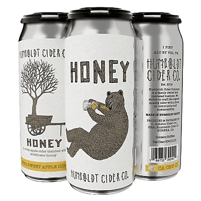 Humboldt Cider Honey 4pk 16oz Can