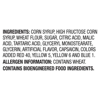 Sour Punch Scorchin' Straws, 4.5oz