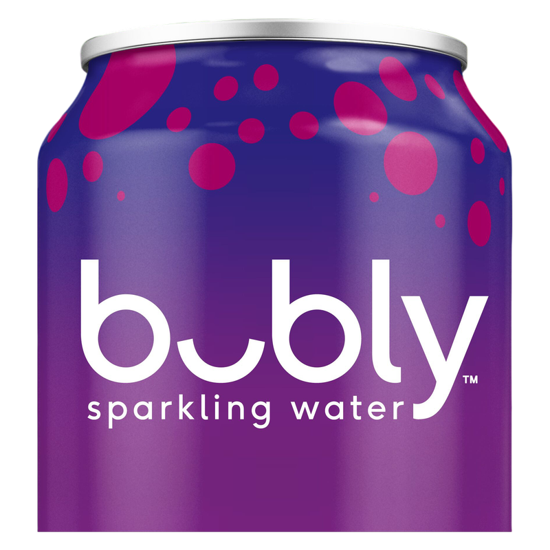 Bubly Blueberry Pomegranate 8pk 12oz Can
