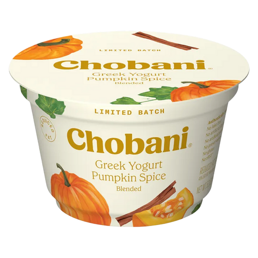 Chobani Pumpkin Spice Nonfat Greek Yogurt - 5.3oz