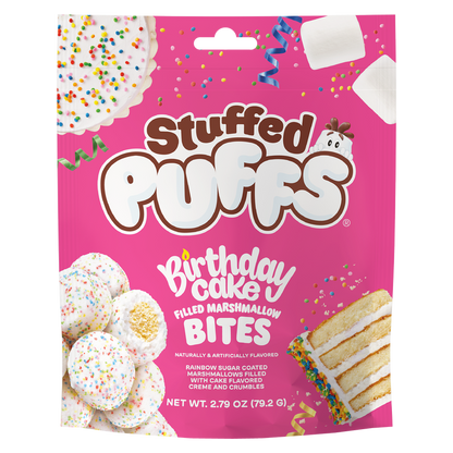 Stuffed Puffs Big Bites Birthday Cake 7.3oz