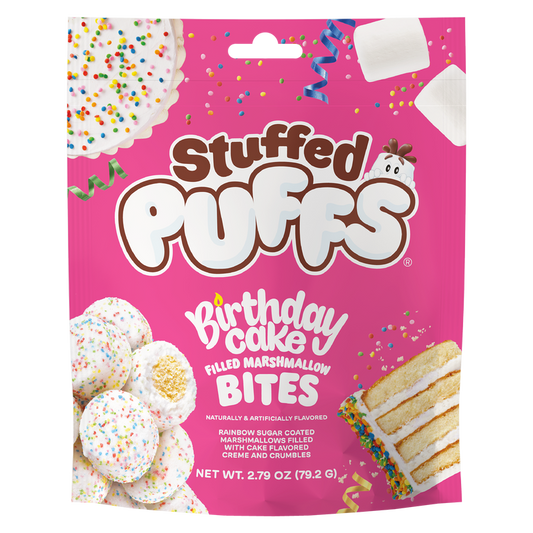 Stuffed Puffs Big Bites Birthday Cake 7.3oz
