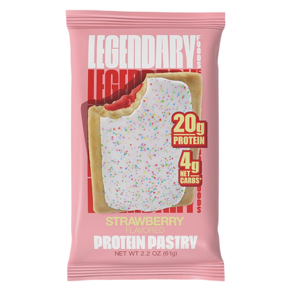 Legendary Foods Strawberry Protein Pastry Case 10 CT