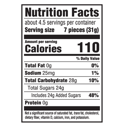 Sour Patch Kids Peach Soft & Chewy Candy 4.96oz