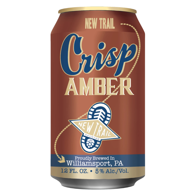 New Trail Crisp Amber Lager 15pk 12oz Can