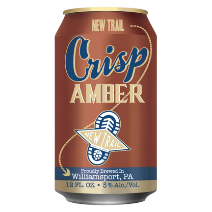 New Trail Crisp Amber Lager 15pk 12oz Can