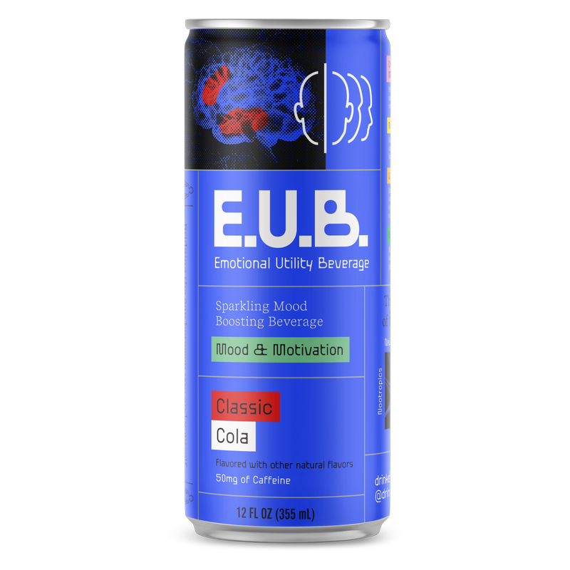 Emotional Utility Classic Cola Mood & Motivation Sparkling Beverage 12oz Can