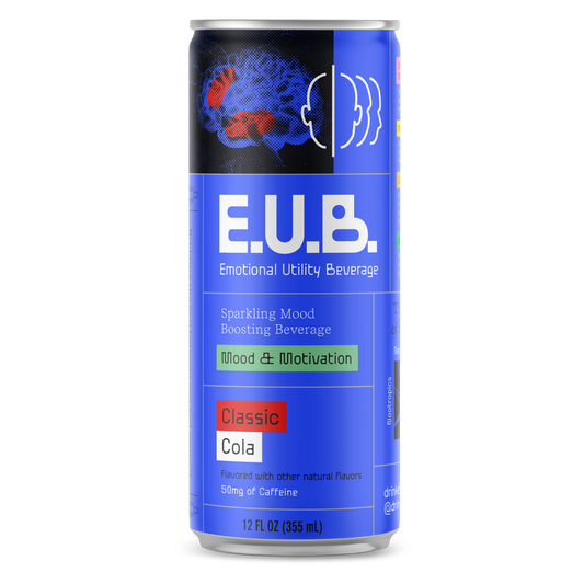 Emotional Utility Classic Cola Mood & Motivation Sparkling Beverage 12oz Can