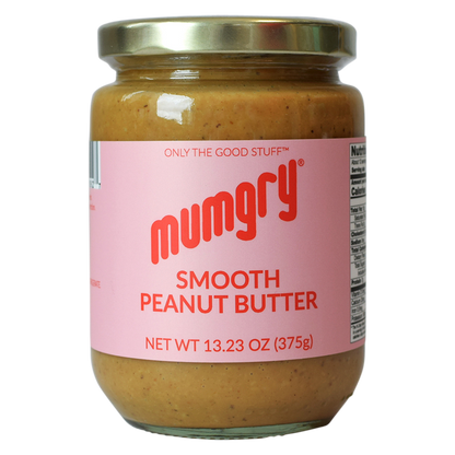 Mumgry Smooth Peanut Butter 375g Jar
